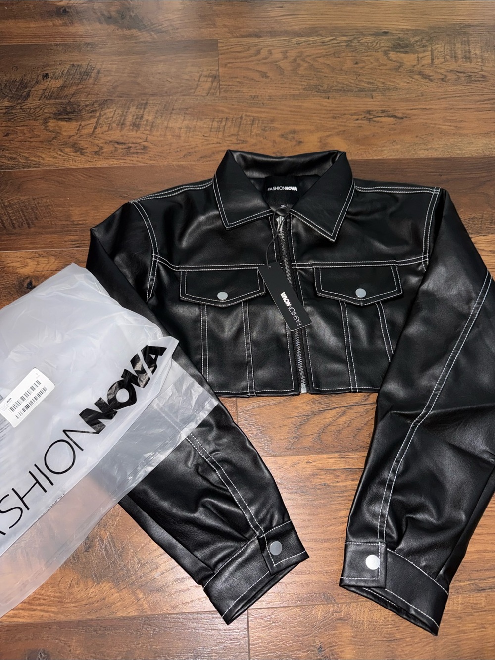 Fashion Nova Elora Cropped Jacket